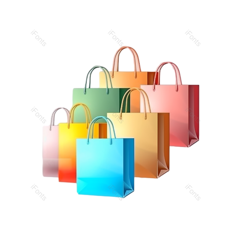 节日图片,元素元素,袋子PNG,促销免抠素材